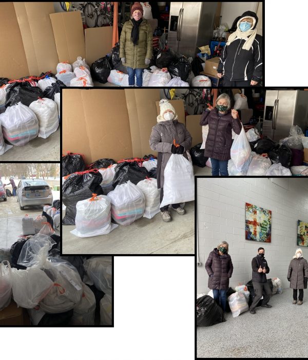 After some pickups_ and first delivery of 240 towels